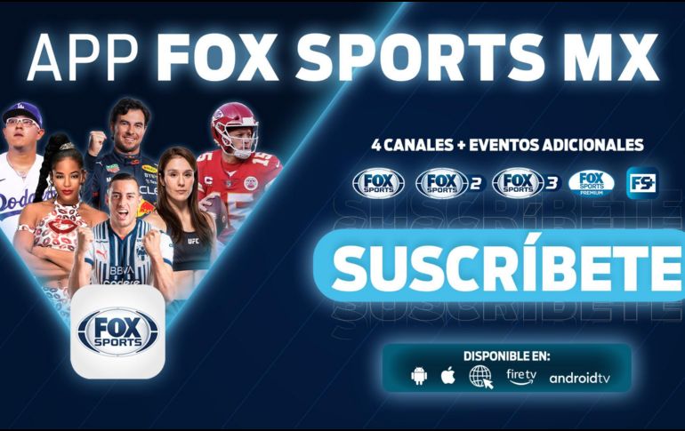 Sigue las redes sociales de FoxSports para conocer más detalles. CORTESÍA/Fox Sports