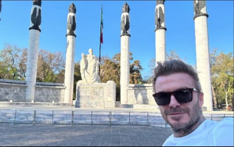 Beckham no ha parado de compartir momentos en la CDMX. Instagram/davidbeckham