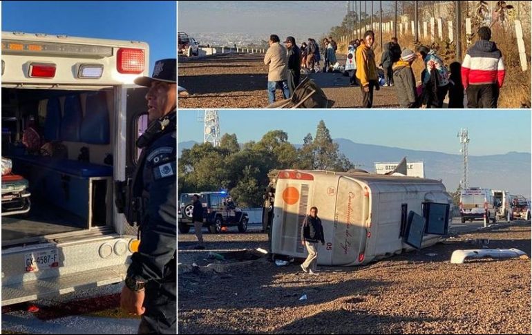 Decenas de heridos permanecen en el lugar siendo atendidos por ambulancias privadas y de la Cruz Roja. SUN/V. Rosas