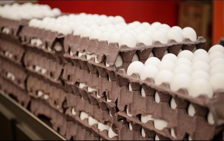 Aumenta el precio en huevos rojos y blancos. EL INFORMADOR/ ARCHIVO