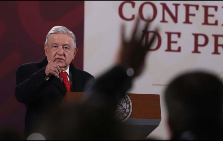 El Presidente López Obrador rechazó que esté influyendo en el juicio contra García Luna. SUN/B. Fregoso