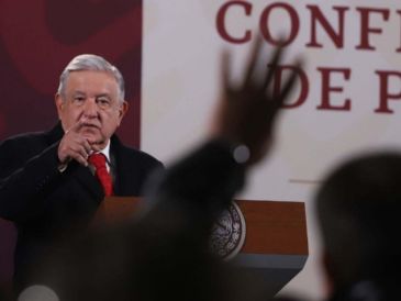 El Presidente López Obrador rechazó que esté influyendo en el juicio contra García Luna. SUN/B. Fregoso
