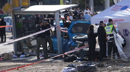 Dos de las víctimas estaban inconscientes y tenían un pronóstico grave, mientras que otras dos sufrieron heridas moderadas. AP/M. Illean