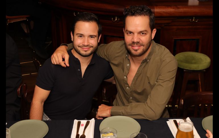 Mario Michel y Santiago Villaseñor. GENTE BIEN JALISCO/Christian Pérez