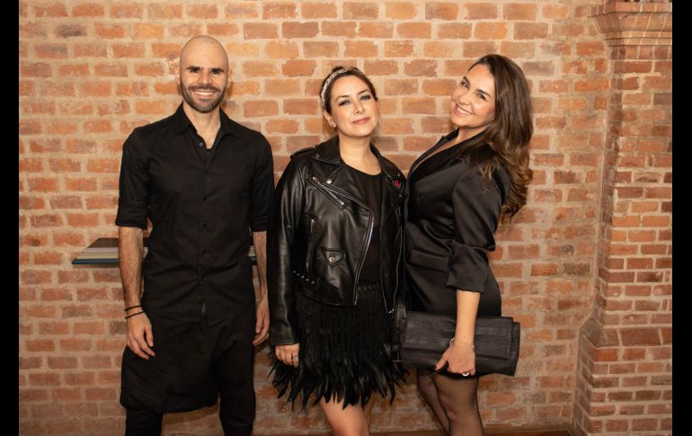 Andrés Uribe, Mayra López y Dany Milán. GENTE BIEN JALISCO/Christian Pérez