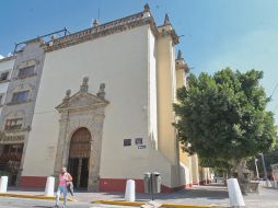 El Templo de Santa María de Gracia se encuentra ubicado en Avenida Hidalgo, a un costado del Teatro Degollado. EL INFORMADOR/ A. Camacho