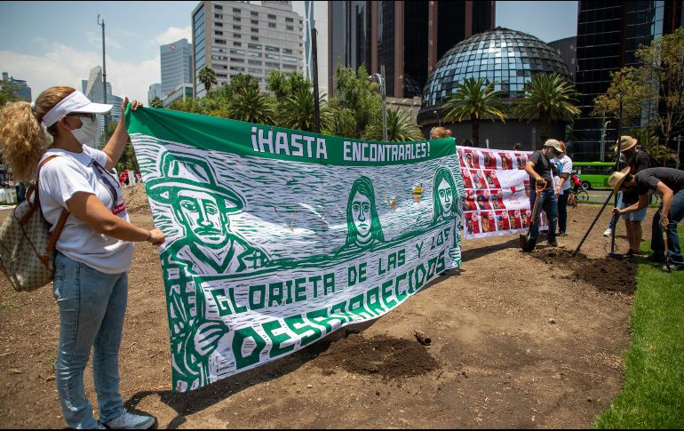 México tiene más de cien mil desaparecidos oficiales. EFE/ I. Esquivel