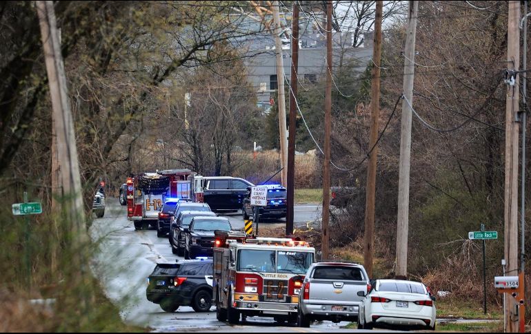 El accidente se registró al mediodía, poco después de despegar. EFE