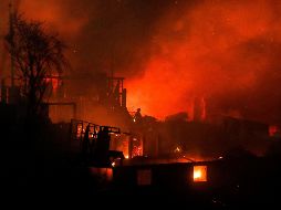 El incendio forestal de Santa Ana, en la Región del Biobío, que consumió un total de 74 mil 101 hectáreas, es el segundo más grande de la historia de Chile. EFE/ARCHIVO