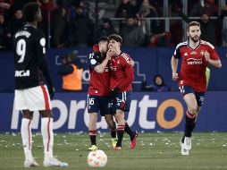 Ez Abde anotó el único tanto del encuentro a los 47 minutos. EFE/J. Diges