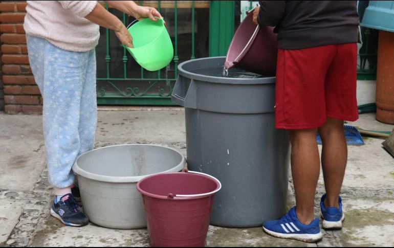 Siapa anunció que serán varias colonias las que se verán afectadas por el servicio de agua potable, por lo que invitó a los ciudadanos a estar atentos a cualquier aviso en redes sociales. ARCHIVO