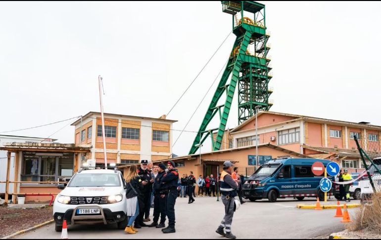 El desafortunado sucedió ocurrió en una mina localizada en Súria, Barcelona. EFE