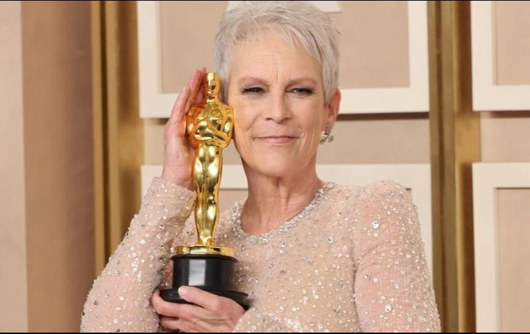 Jamie Lee Curtis ganó su primer Oscar este tras una carrera de más de cuatro décadas. GETTY IMAGES