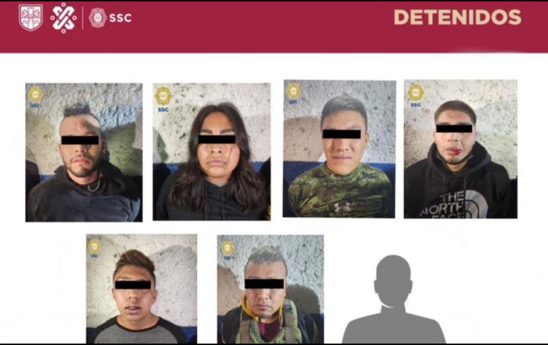 Los 7 detenidos presuntamente pertenecen al CNG. ESPECIAL