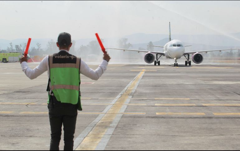 El gobernador de Nayarit aseguró que el próximo año aterrizarán vuelos internacionales en la terminal aérea de Tepic. EL INFORMADOR / ARCHIVO