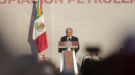López Obrador destacó que millones de mexicanos están a favor de la transformación. XINHUA/F. Cañedo