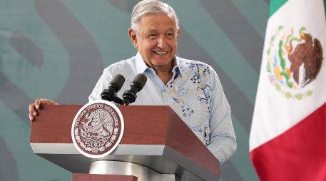 López Obrador aseveró que hace falta determinar cómo es que las agencias no estaba enteradas de las acciones de García Luna. EFE/Presidencia de México
