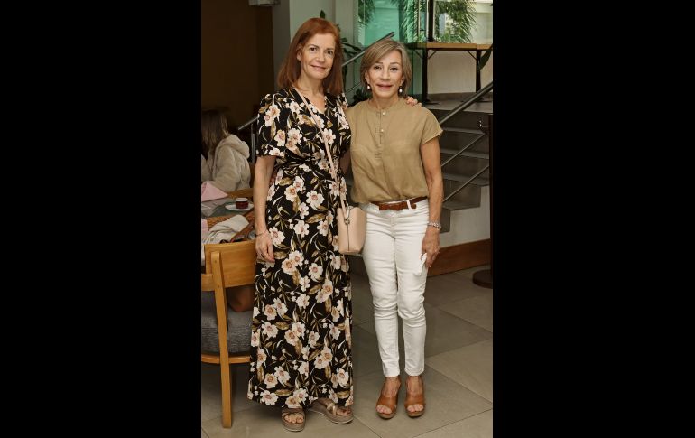 Blanca Ruiz y Carmen Laveaga. GENTE BIEN JALISCO/ Christian Pérez