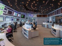 En la sala de control del Centro Europeo de Operaciones Espaciales de la ESA se busca entrenar al equipo para todos los imprevistos posibles. EFE/European Space Agency - J. Mai