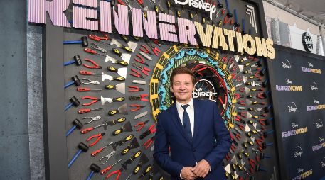 Jeremy Renner asistió al estreno mundial de la serie original de Disney+ “Proyecto Renner”. ESPECIAL/FRANK MICELOTTA-PICTUREGROUP PARA DISNEY.