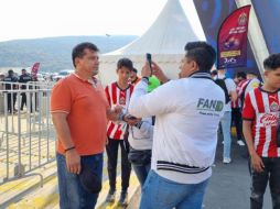 Aficionados cumplieron con la medida implementada por la Liga MX. EL INFORMADOR/ A. García