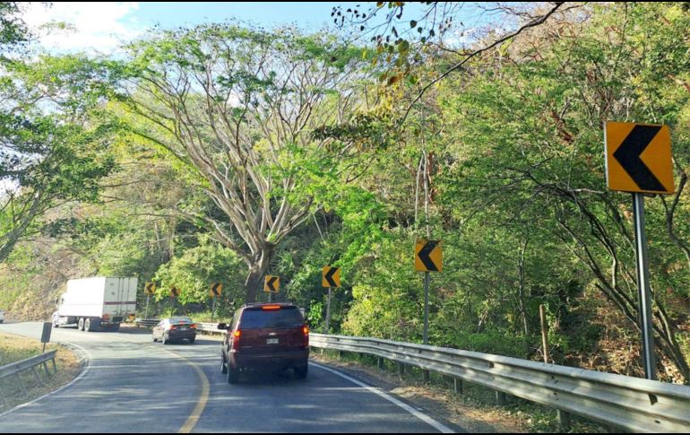 En los últimos años, los accidentes registrados en la Carretera Federal 200, que va de Tepic a Puerto Vallarta, han aumentado 61%, de acuerdo con estadísticas de la SICT. EL INFORMADOR / O. Álvarez