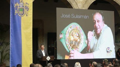 Su legado en el mundo del boxeo es innegable, y es por eso que este jueves se realizó un homenaje en memoria de José Sulaimán, presidente vitalicio del CMB. EL INFORMADOR / C. Zepeda