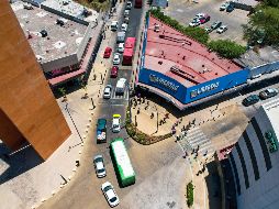 La “Estrella de la Muerte” está entre las vialidades Avenida 16 de Septiembre, Leandro Valle y Colegiales, en el Centro tapatío. EL INFORMADOR/ ARCHIVO