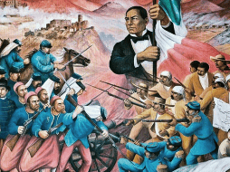 La Batalla del 5 de Mayo en Puebla representó una victoria crucial en el gobierno de Benito Juárez. ESPECIAL/Museo de Historia (INAH)