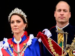 Guillermo y Catalina asistieron a la ceremonia de coronación del rey Carlos III y acapararon las miradas. AP/L. Neal