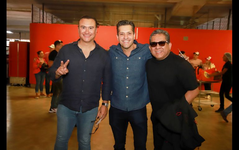 Manuel Herrera, Mauro Garza y Mario Rodríguez. GENTE BIEN JALISCO/ Tony Martínez