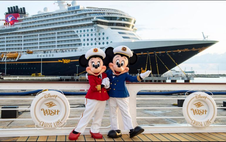 Disney Cruise Line celebra 25 años de su primer viaje en altamar. ESPECIAL/CORTESÍA DISNEY CRUISE LINE.
