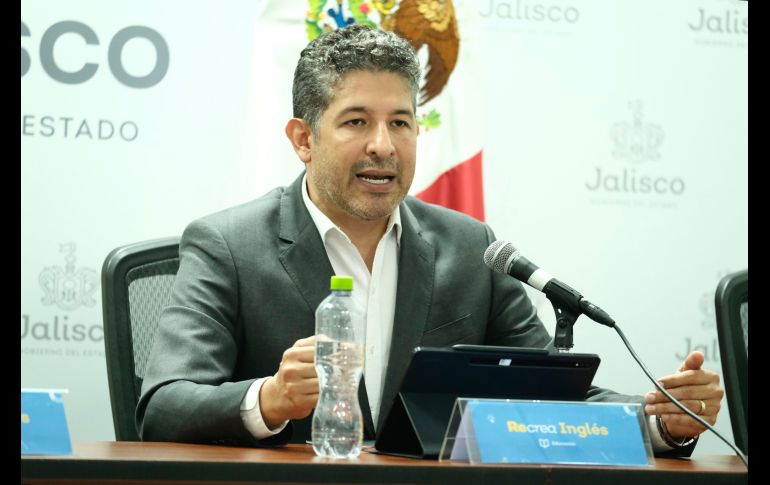Juan Carlos Flores Miramontes, secretario de Educación en Jalisco. ESPECIAL