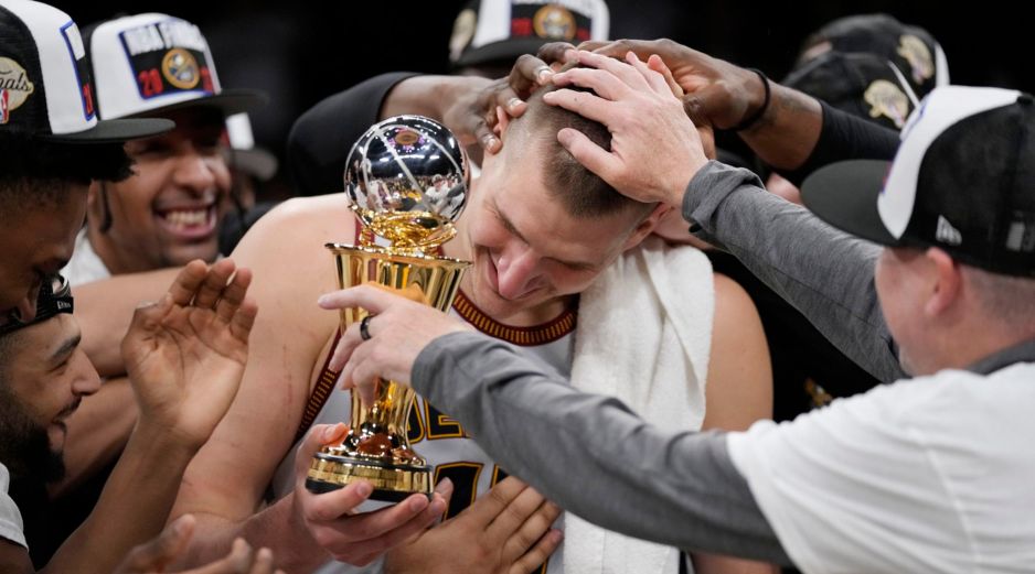 De la mano de Nikola Jokic, Denver jugará por primera vez las Finales de la NBA. AP/A. Landis