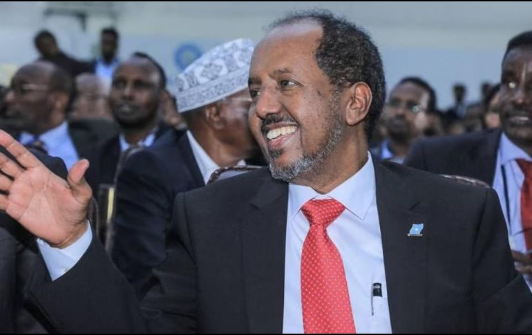 Hassan Sheikh Mohamud, presidente de Somalia. AFP