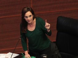 La senadora panista afirmó que no se trató de un acto de discriminación lo sucedido con la mujer trans. SUN / ARCHIVO