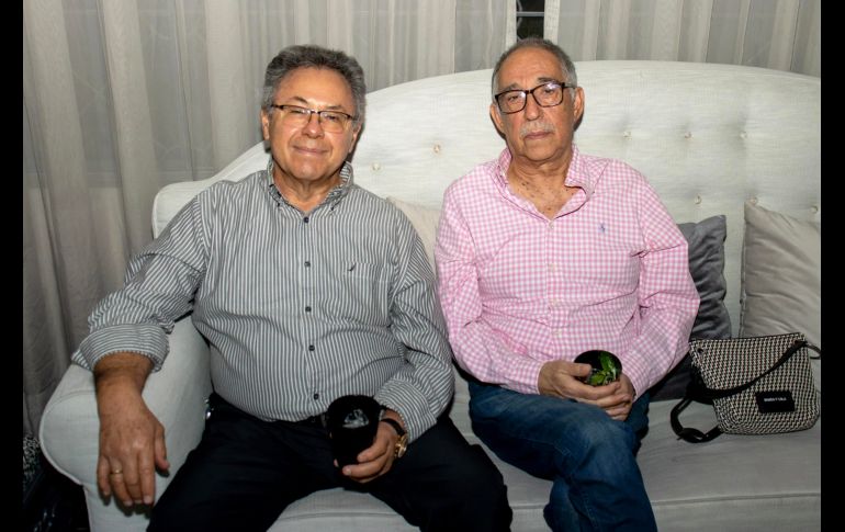 Adolfo Orendain y Carlos Toledo. GENTE BIEN JALISCO/ Christian Pérez