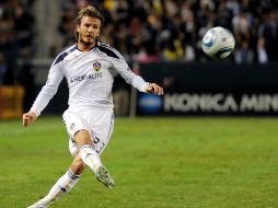 David Beckham logró levantar dos campeonatos ligueros de la MLS. AP/Archivo