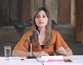 Cynthia Cantero Pacheco, Contralora Ciudadana, detalló que se hizo una investigación contra tres servidores públicos. ESPECIAL