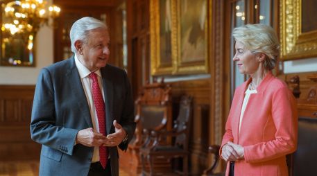 López Obrador y Úrsula Von der Leyen sostuvieron un diálogo 