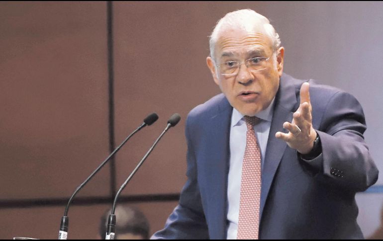 José Ángel Gurría Treviño fue secretario general de la Organización para la Cooperación y el Desarrollo Económicos de 2006 a 2021. EL UNIVERSAL/ Archivo