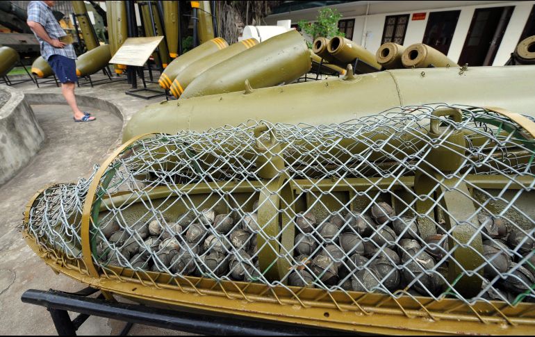 Rusia señala que las bombas de racimo 