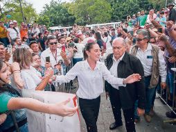 Durante una asamblea informativa en Jalisco, Claudia Sheinbaum aseguró que no hay divisiones entre ella y el resto de los aspirantes a la candidatura presidencial de Morena. EL INFORMADOR/ C. Zepeda