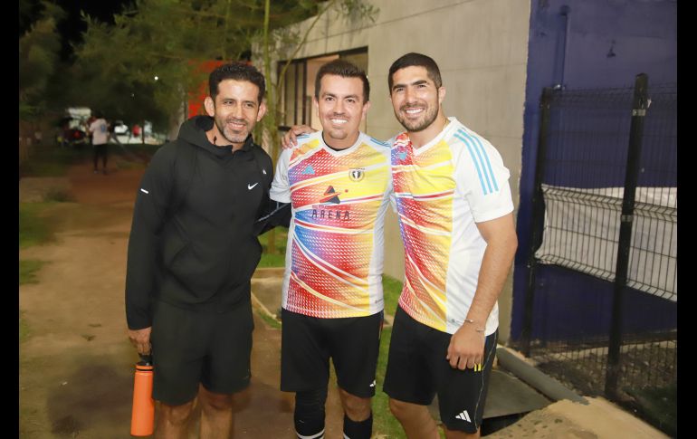Edgar Mejía, Ramón Martínez y Jair Pereira. GENTE BIEN JALISCO/ Tony Martínez