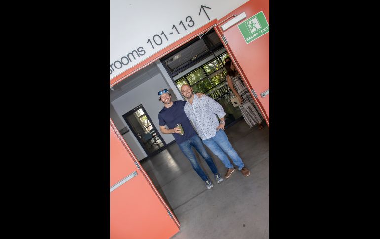 Christian Campoy y Alex Isaac. GENTE BIEN JALISCO/ Chritian Pérez