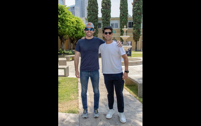 Christian Campoy y Alex Isaac. GENTE BIEN JALISCO/ Chritian Pérez