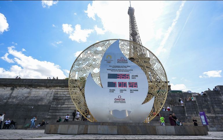 Thomas Bach destacó el símbolo de que esta nueva era se abra en París, cuna del barón Pierre de Coubertin, padre del olimpismo moderno, y un siglo después de la última vez que los Juegos tuvieron lugar en París. AFP / A. Jocard