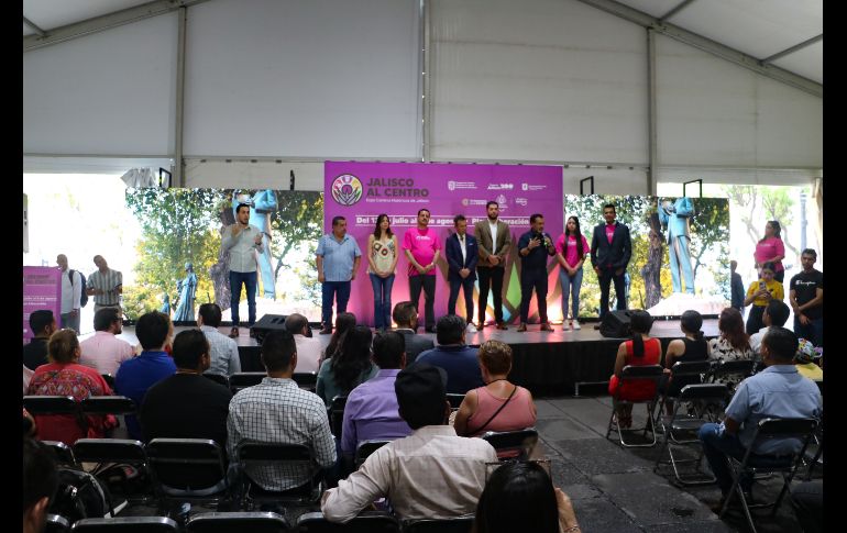 El alcalde de Guadalajara, Pablo Lemus, destacó que se promueve el turismo tanto para el municipio tapatío como para los municipios del interior del estado. EL INFORMADOR / A. Navarro