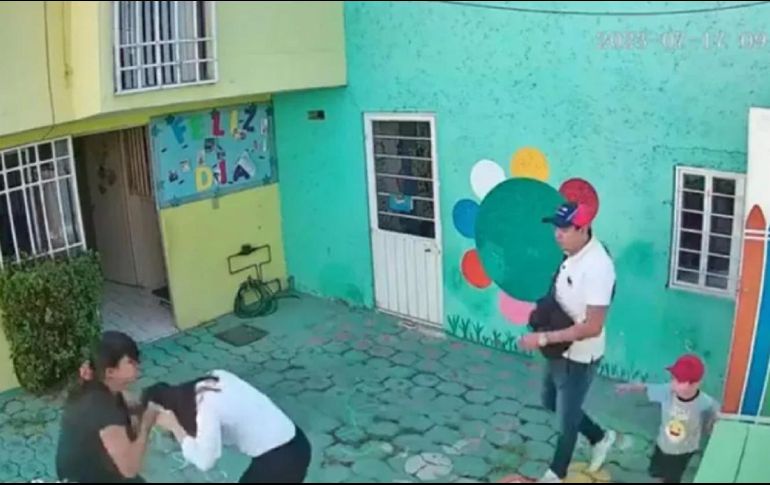 El niño estará con sus abuelos mientras se resuelven los procesos judiciales que enfrentan sus padres. ESPECIAL