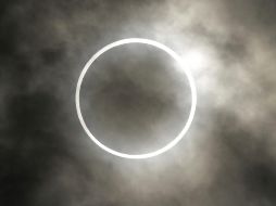 Eclipse anular de sol. La península de Yucatán está en la trayectoria de la anularidad. EFE/Archivo